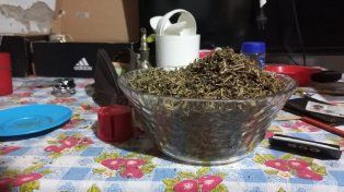 La Policía secuestró 3 kilos de marihuana en General Ramírez.&nbsp;