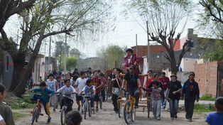 La Orden de la Bicicleta llenó de color y alegría a Barranquitas