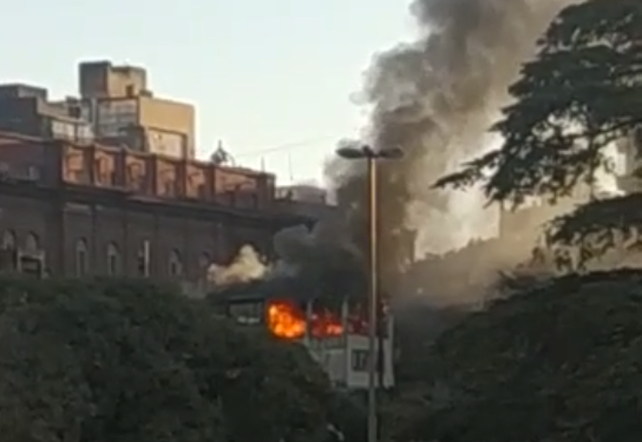 El incendio en Desarrollo Social sucedió el domingo 1º de mayo a la tarde.&nbsp;