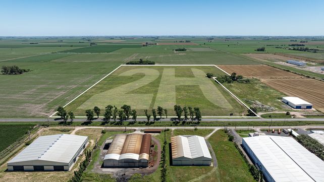 El área donde estará emplazado el nuevo parque industrial de Armstrong.
