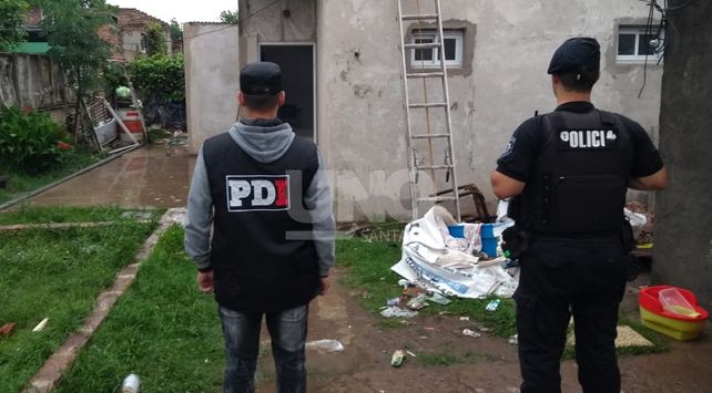 Cayeron tres delincuentes en varios allanamientos en el departamento Castellanos