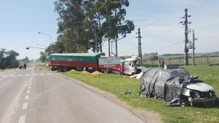 Probation para camionero por un choque fatal en acceso a Crespo