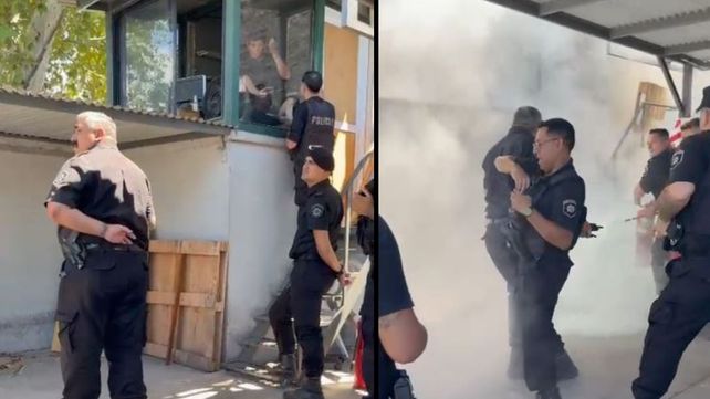 Rosario: reclamaba una deuda a su empresa, le dispararon con una Taser, se prendió fuego y está grave