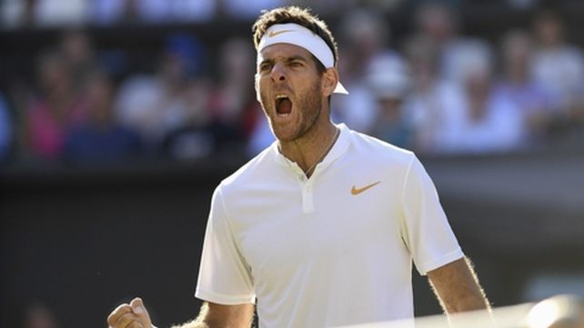 Sin jugar. Del Potro hizo los méritos para llegar al tercer lugar del escalón