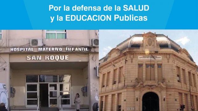 Convocan a una caminata este viernes a las 16 en Paraná desde el hospital San Roque hasta la escuela Normal