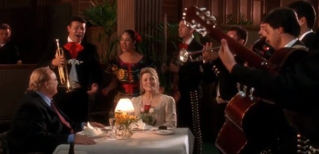 Selena junto a Marlon Brando y Faye Dunaway en “Don Juan DeMarco”.