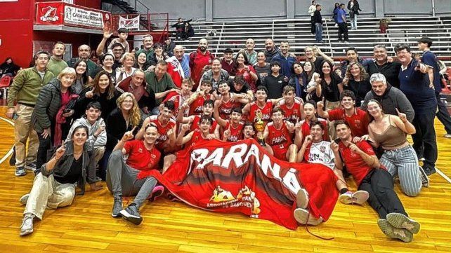 Paraná se consagró bicampeón entrerriano U15