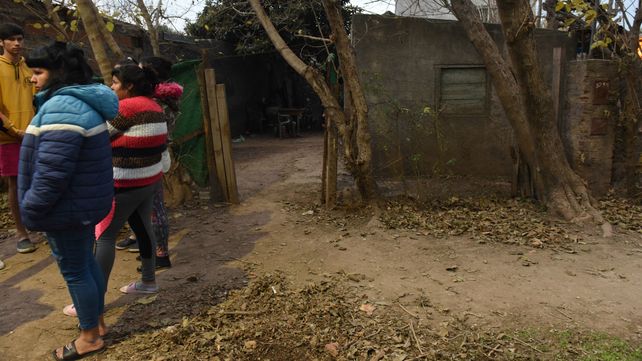 La vivienda donde ocurri&oacute; el crimen. Los vecinos estaban sorprendidos por final de Chiquito.