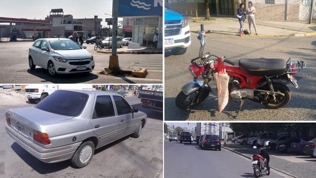 Subió la temperatura y aumentaron los choques en las peligrosas calles de Paraná