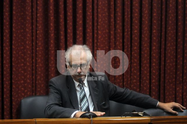 Horario Paulazzo. Junto con José Mohamad defienden a los cinco detenidos por el doble homicidio.&nbsp;