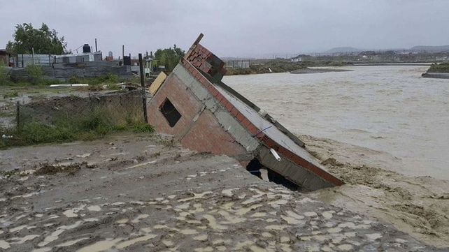 Comenzó el rescate de pobladores rurales en Comodoro Rivadavia