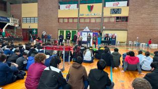 Las charlas estuvieron a cargo de Cristian Sperati, con el taller “Entrenamiento mental del deportista”, y se realizaron en Cañada Rosquín, San Jorge y San Martín de las Escobas.