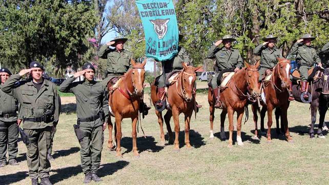 La guardia rural Los Pumas celebró sus 55 años de creación La guardia rural Los Pumas celebró sus 55 años de creación