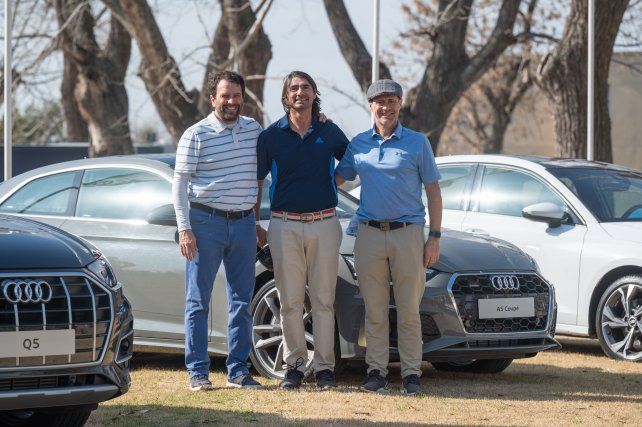 Fernando Fontanarrosa, Gustavo Scalbi y Alejandro Santillán.