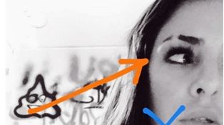 Cande Tinelli ahora se rapó parte de la ceja