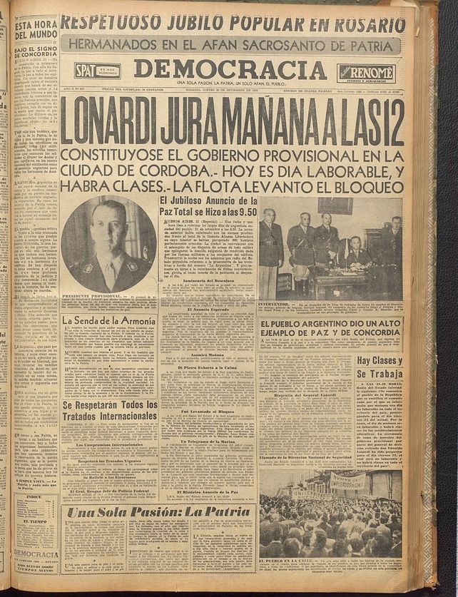 Diario Democracia 1955