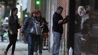 Un taxista dijo que la tarde que mataron a Angeles llevó al portero con dos bolsas