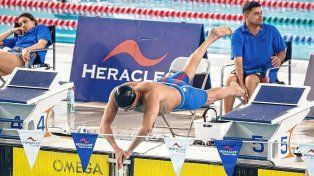 El santafesino Juan Nepote finalizó tercero y quinto en los 100 y 200 en el Argentino y en el Sudamericano Máster.