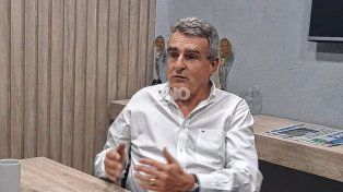 Agustín Rossi, dirigente del peronismo nacional y santafesino, en los estudios de UNO Santa Fe.&nbsp;