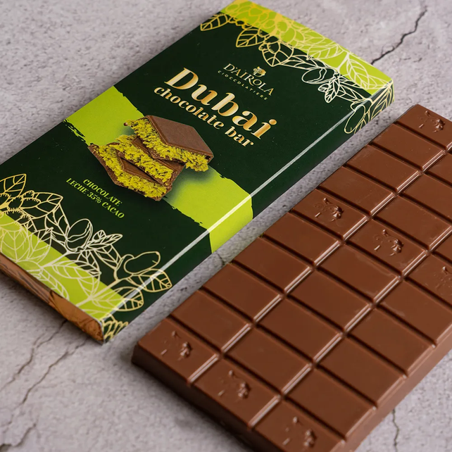 El chocolate que motivó la utilización del pistacho en muchas más combinaciones.