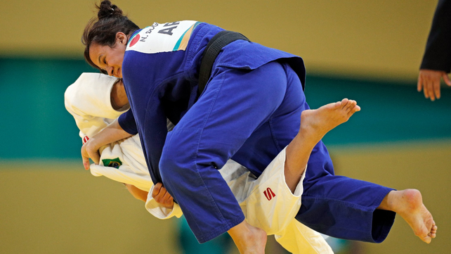 Nadia Boggiano ganó dos combates en judo y perdió la final contra la brasileña Brenda Souza.