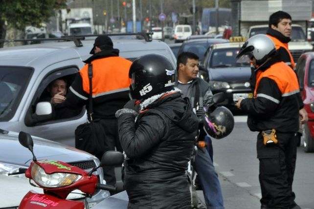efecto marcha. Inmediatamente después de la movilización a la plaza San Martín