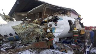Accidente aéreo en Kazajistán: se salvó la mayoría