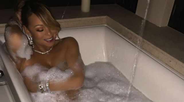 ¡Pura espuma! Mariah Carey, desnuda en la bañera ¡Pura espuma! Mariah Carey, desnuda en la bañera