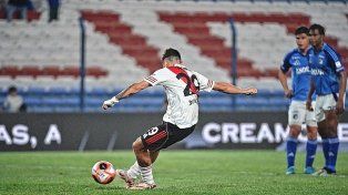 River venció a Millonarios 1-0.