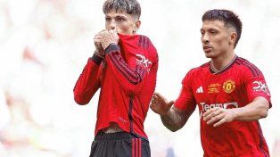 Con un gol de Alejandro Garnacho, Manchester United se consagró campeón de la FA Cup.