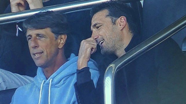 Lionel Scaloni fue a ver Mallorca y Betis por la Liga española junto a Pablo Martín