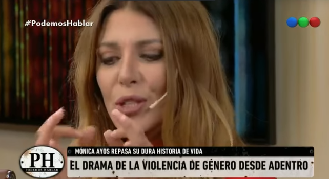El escalofriante relato de Mónica Ayos de cómo su ex la golpeó