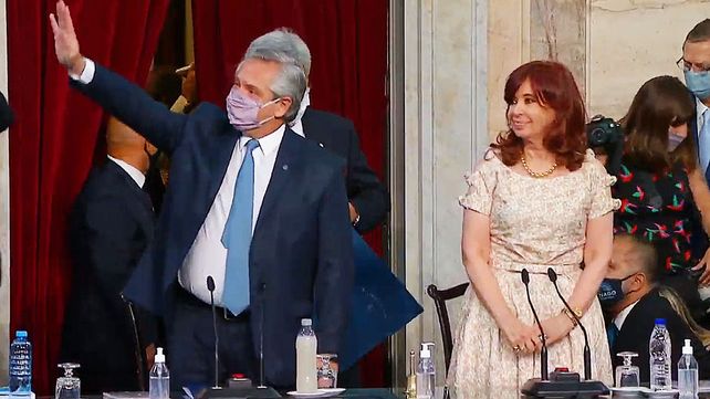 El presidente Alberto Fernández abre las sesiones legislativas