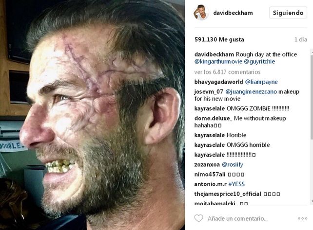 La foto de Beckham que preocupó a más de uno
