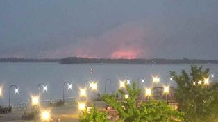Tras los nuevos focos de incendio en las islas frente a Rosario
