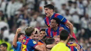 Real Madrid no pudo y Barcelona fue campeón de la Supercopa española por 16ª vez