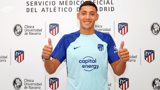 Atlético de Madrid hizo oficial la llegada de Nahuel Molina