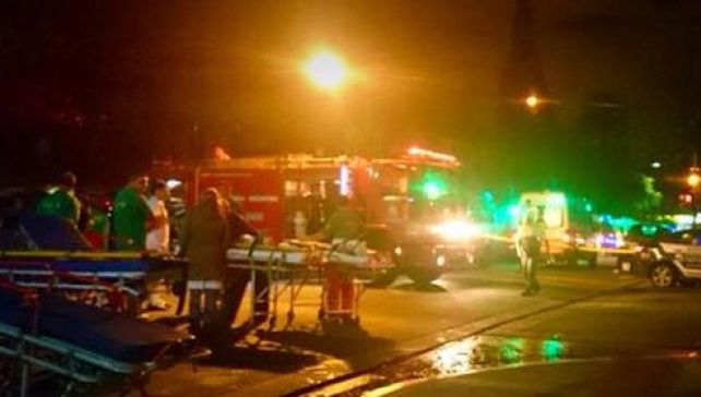 El incendio se desató esta madrugada en el barrio porteño de Belgrano.