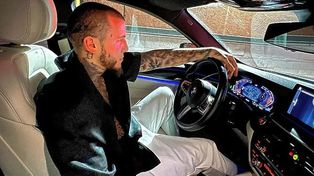 Alex Caniggia mostró su auto de lujo con un polémico mensaje: Al pobre...