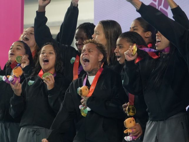 Festejo de Brasil.