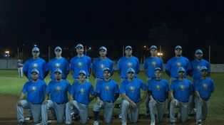 La Selección Argentina de sóftbol lista.&nbsp;