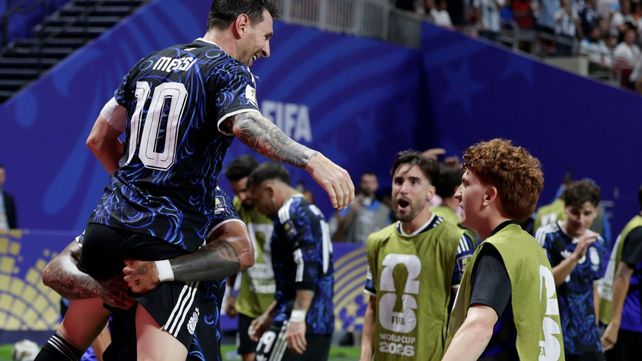 Tremenda Argentina. Con Lionel Messi al mando