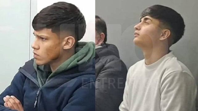 Monzón Rojas (principal acusado) y Laureano Sosa (der. quedó fuera de la imputación principal).