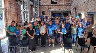 &nbsp;En el Molino Franchino, la provincia entregó aportes a clubes a través del programa Deporte Comunitario.