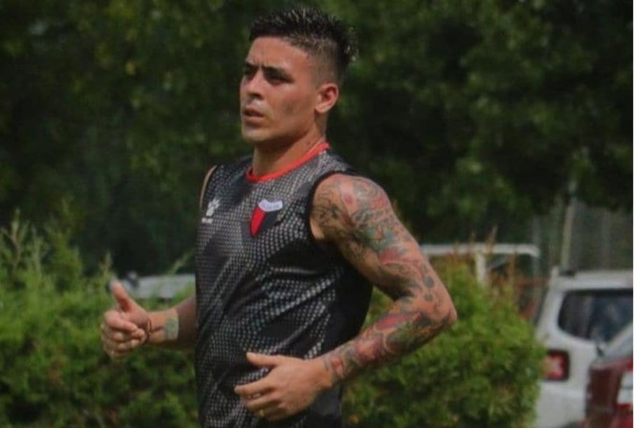 El delantero de Colón Brian Fernández quedó descartado para jugar ante Central.
