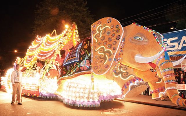 Espectacular. El encuentro tendrá un notable desfile de carrozas.