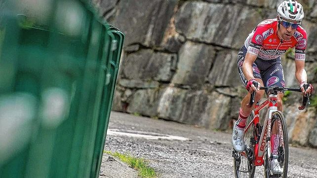 Eduardo Sepúlveda desempeñó una muy buena tarea en la quinta etapa del Giro de Italia.