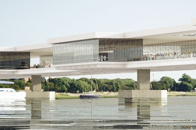 “Con una pasarela sobre la laguna se pueden unir las dos costaneras”