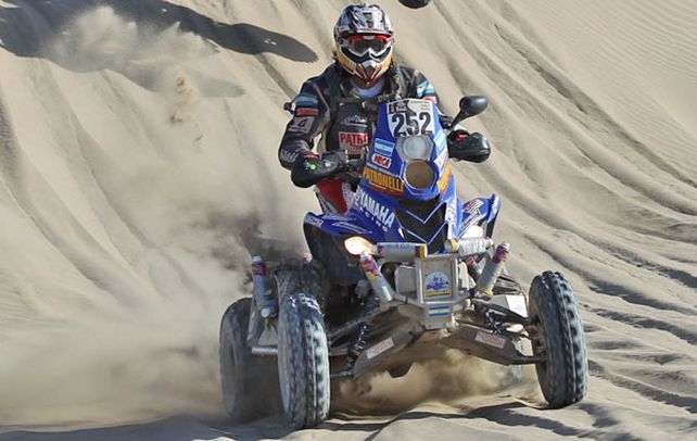 El número que llevará Marcos Patronelli en su Yamaha es el 252. Alejandro tendrá el 253 en su cuatriciclo.