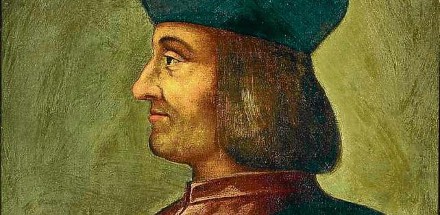 Retrato de Aldo Manucio.